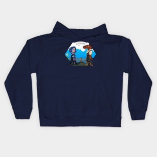 A Little Backwards Kids Hoodie